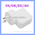 Us/UK/Au/EU Plug 2.1A Wall Charger USB Power Adapter for Apple iPad 10W